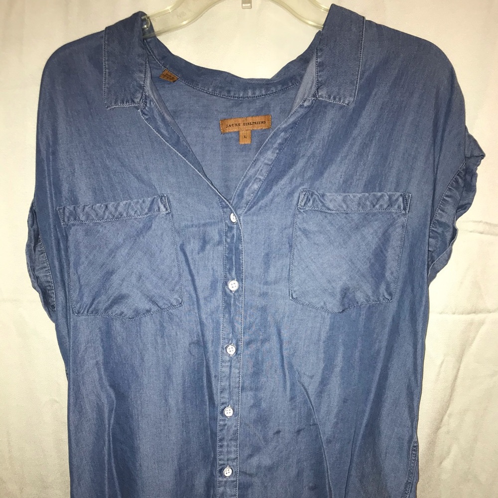 Denim top
